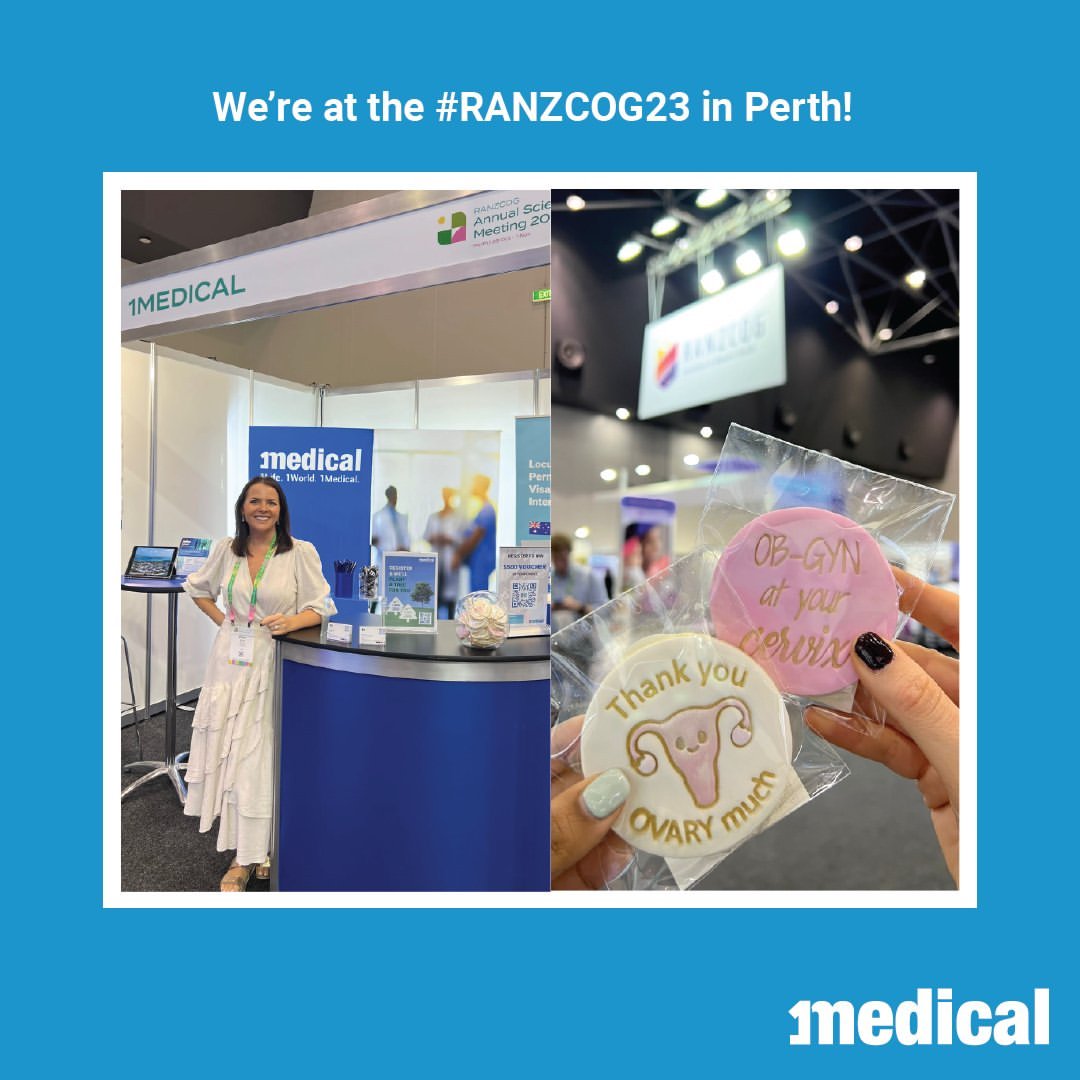 We’re at the RANZCOG ASM 2023 Conference in Perth!

Pop by and say hi to our friendly team Vicky and Laylaa, discuss wor...