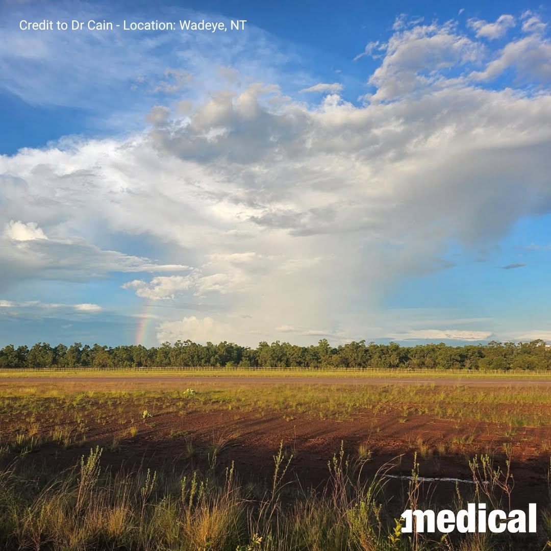 Dr Cain took this picture during his locum placements whilst working in Wadeye, NT. 1Medical doctors, send in your locum...