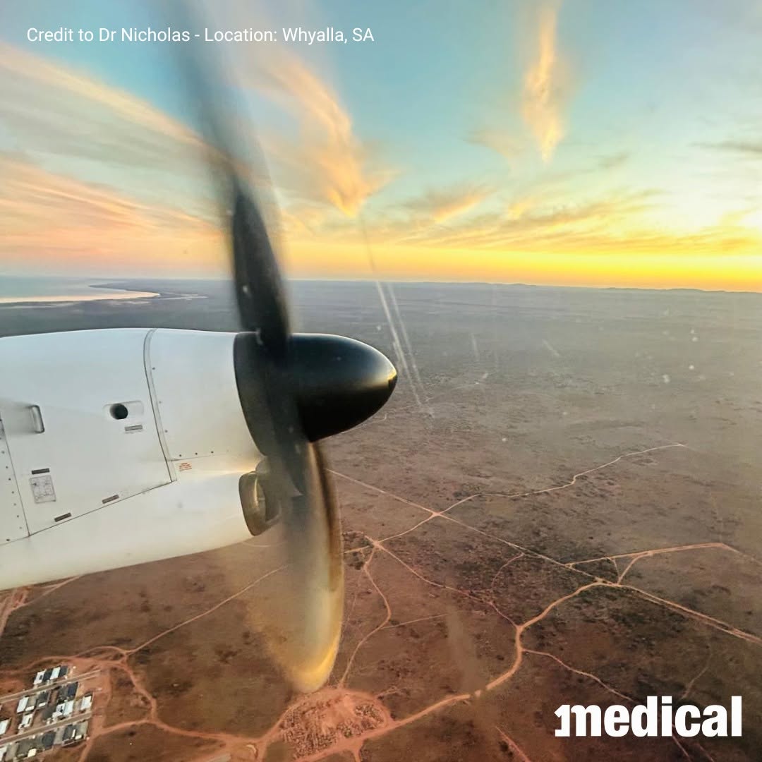 Dr Nicholas took this picture during his locum placements whilst working in Whyalla, SA. 1Medical doctors, send in your ...
