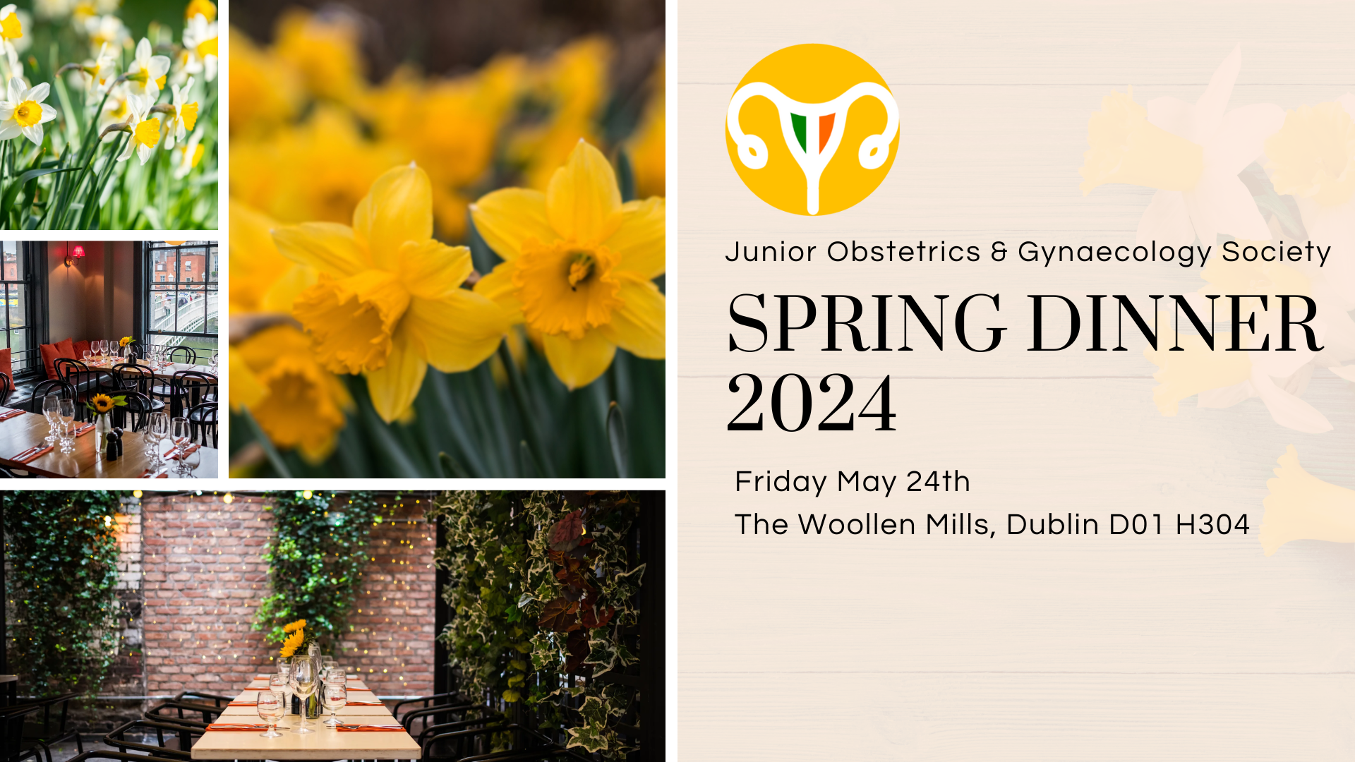 JOGS Spring Dinner 2024 Listing Image